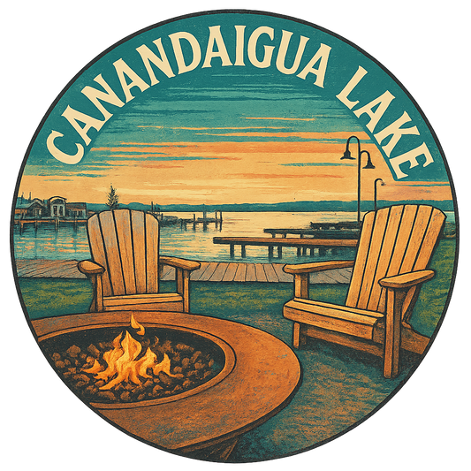 Campfire Finger Lakes Sticker